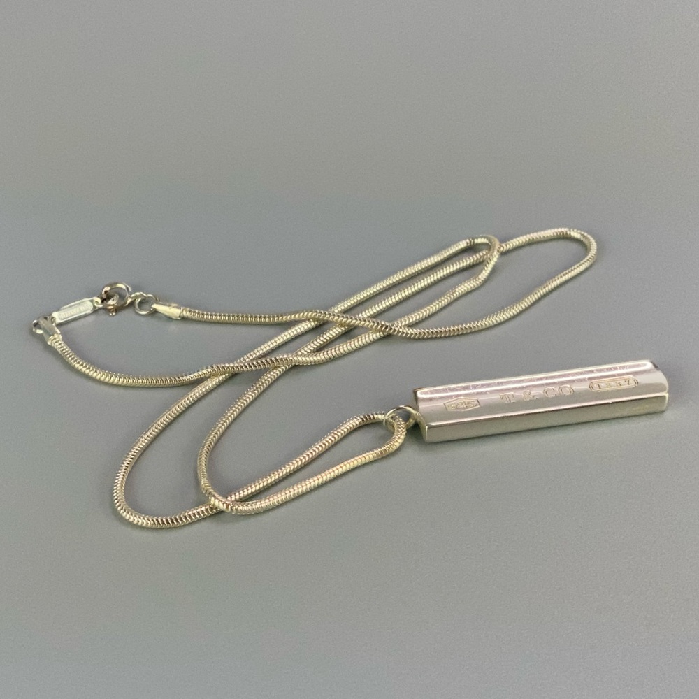 ๐๐
พ๐
ป๐
ณ Auth Tiffany 1837 Pendant Necklace AG925 - Picture 5 of 7